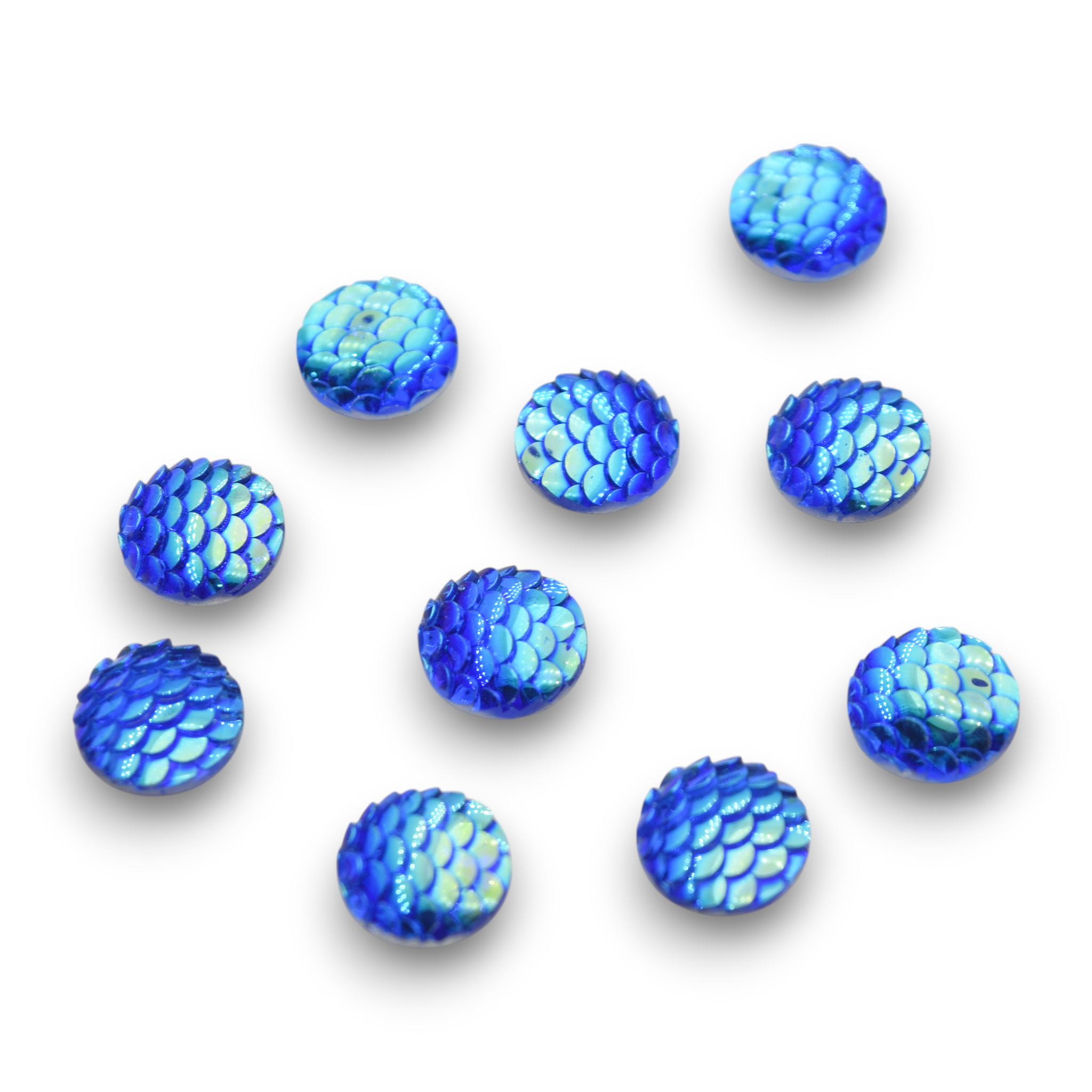 Blue Scale - Specialty 3d Gems (Aurora Borealis)